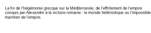 Le Monde hellénistique, Pierre Cabanes