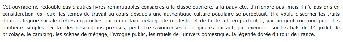 Les gens de peu, Pierre Sansot 