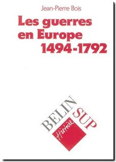 Les guerres en Europe, 1494-1792