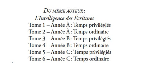 L'intelligence des Écritures - Tome 6, Marie-Noëlle Thabut