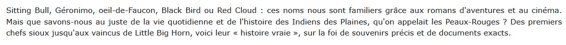 Moeurs et histoire des Indiens d'Amérique du Nord, René Thevenin et Paul Coze 