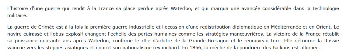 La Guerre de Crimée Alain Gouttman