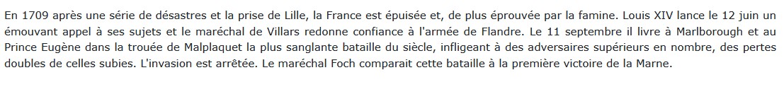 La bataille de Malplaquet (1709), André Corvisier 