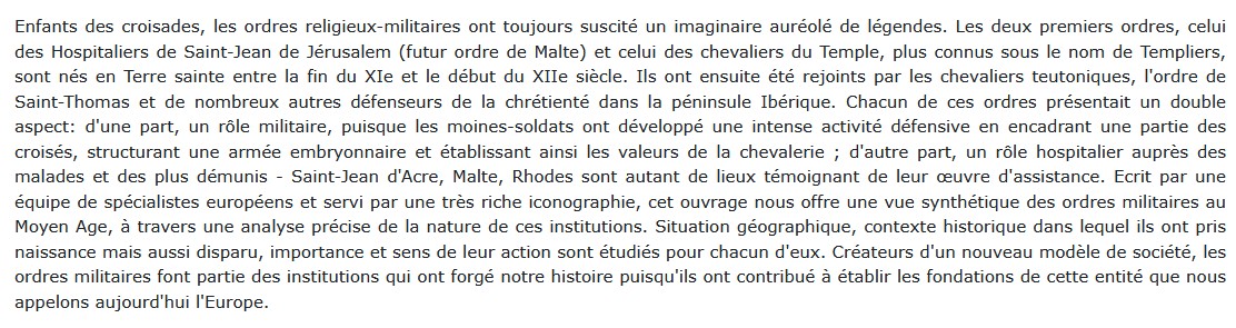 Le glaive et la croix, Portela Feliciano Novoa 