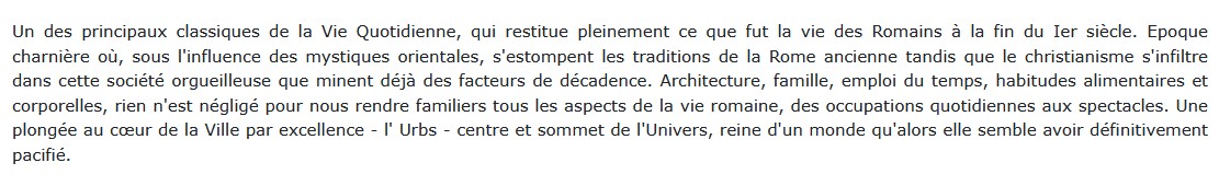 Rome à l'apogée de l'Empire,  Jérôme Carcopino 