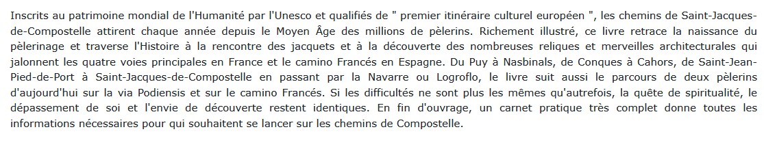 Sur les chemins de Saint-Jacques-de-Compostelle, Daniele Belorgey