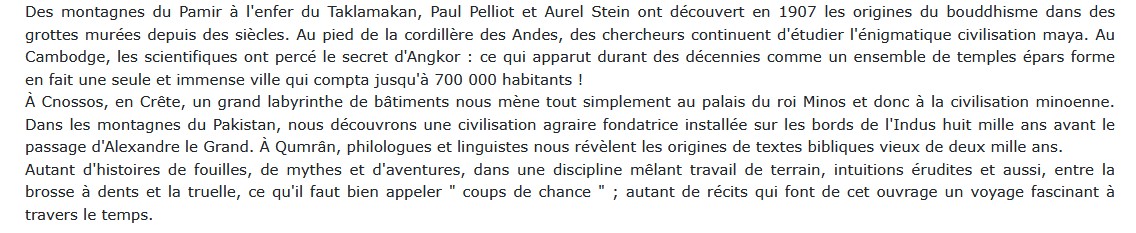 A la recherche des civilisations disparues, Jean-Claude Simoën