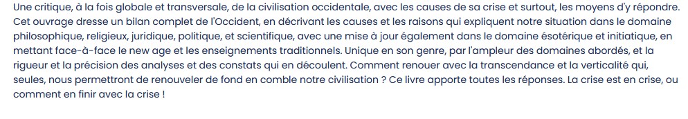 Apocalypse & Transmutation de l'Occident, Alexandre Rougé 