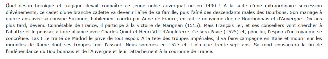 Charles III de Bourbon (1505-1527