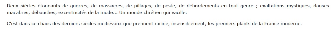 Genèse médiévale de la France moderne