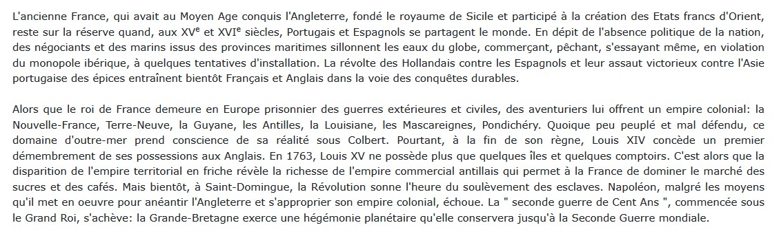 Histoire de la colonisation française : tome 1, Pierre Pluchon