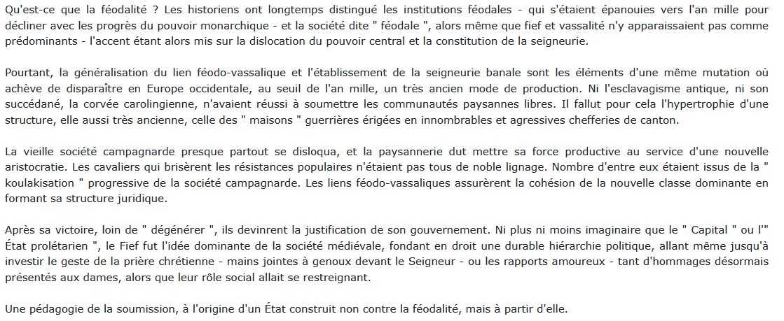 La Mutation féodale : Xe - XIIe siècles, Jean-Pierre Poly et  Eric Bournazel 