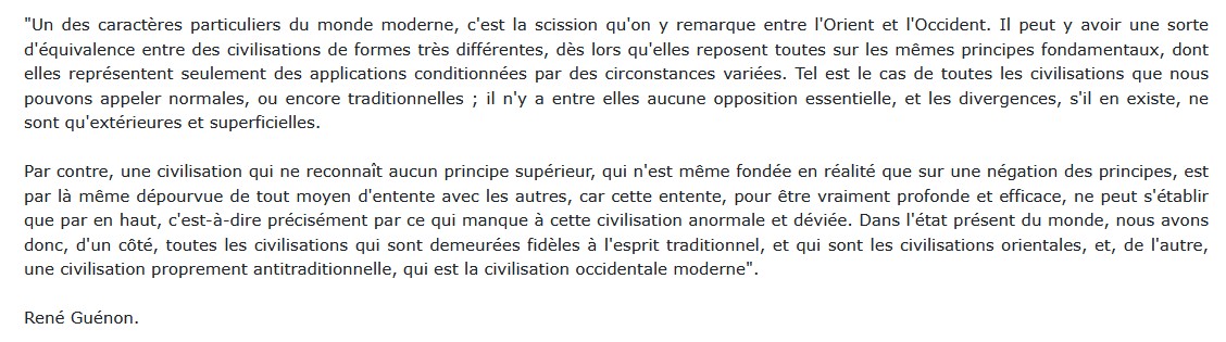 La crise du monde moderne, René Guénon