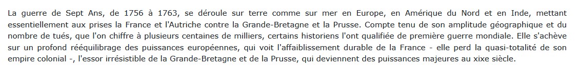 La guerre de Sept ans, Edmond Dziembowski 