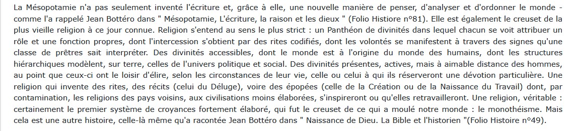La plus vieille religion - En Mésopotamie, Jean Bottéro 