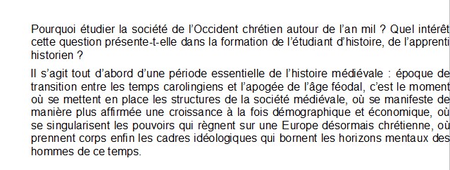 La société autour de l'an mil, de Gorochov, Septsault, Violette