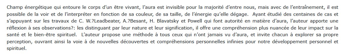 L'aura - La percevoir et l'interpréter, Joseph Ostrom