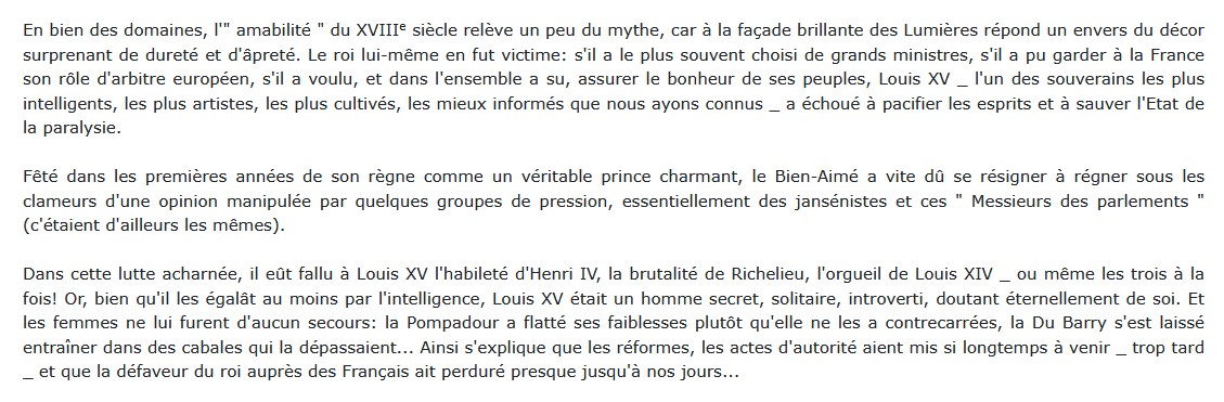 Louis XV, Michel Antoine