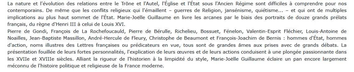 Pour Dieu et pour le roi,  Marie-Joëlle Guillaume 