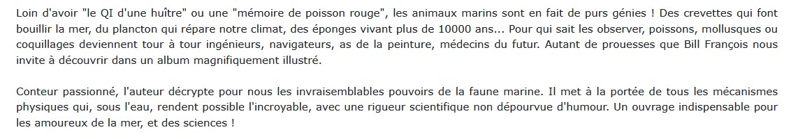 Quand les animaux marins défient les sciences 