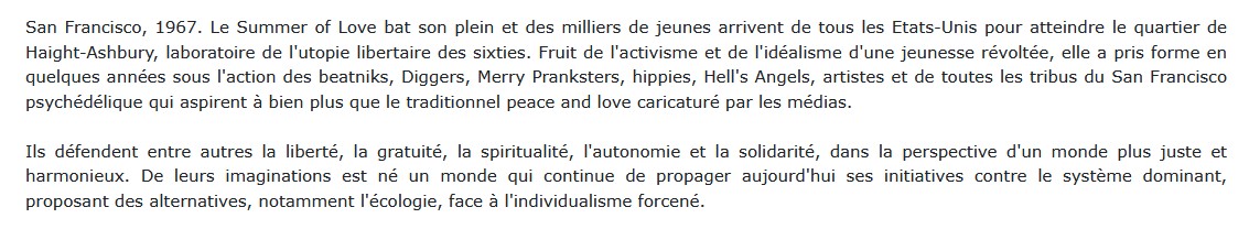 San Francisco - L'utopie libertaire des sixties, Steven Jezo-Vannier 