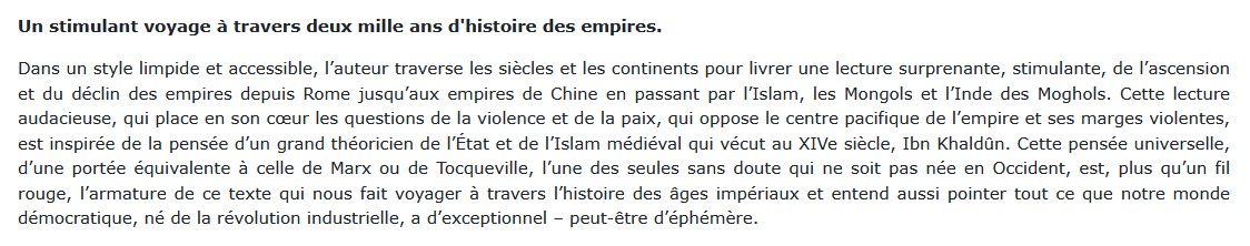 Comment ils surgissent, comment ils s'effondrent