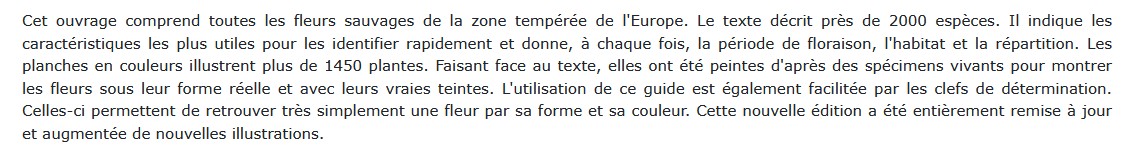 Guide des fleurs sauvages, Richard Fitter, Alastair Fitter, Marjorie Blamey