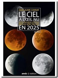 Le ciel à l'oeil nu en 2025