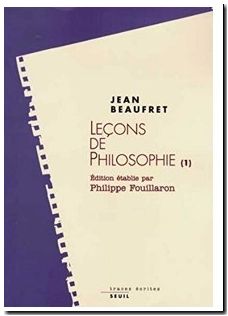 Lecons De Philosophie - Tome 1