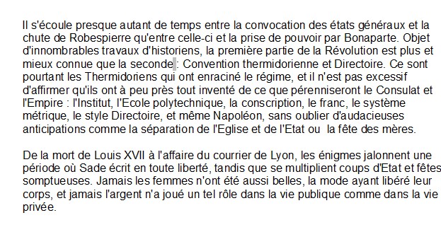 Les Thermidoriens, Jean Tulard