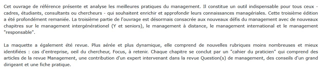 Manageor, Michel Barabel et Olivier Meier 