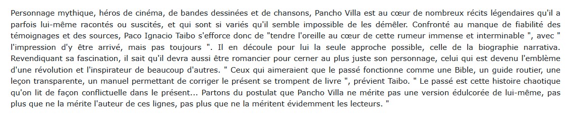 Pancho Villa Paco Ignacio Taïbo II