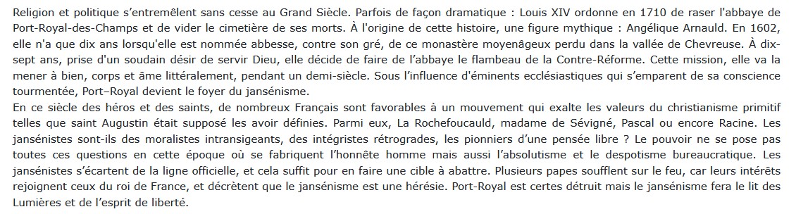 Port-Royal, Michel Carmona 