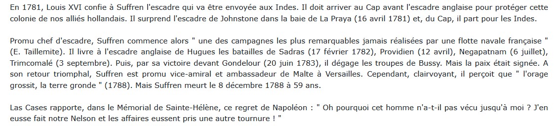 Suffren dans l'Océan indien (1781-1783), Claude des Presles 