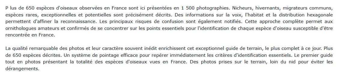 Tous les oiseaux de France, Aurélien Audevard et Frédéric Jiguet