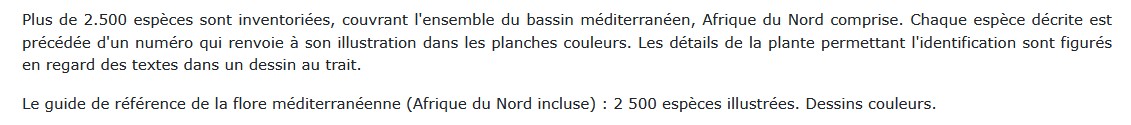 Toutes les fleurs de méditerranée guide delachaux