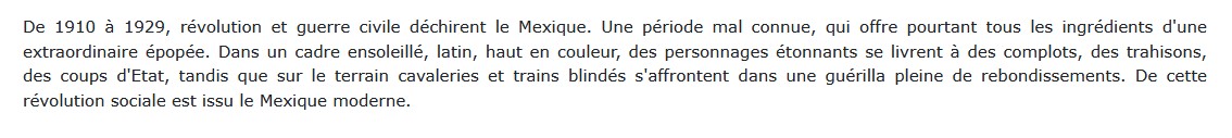 Villa, Zapata et le Mexique en feu, Bernard Oudin