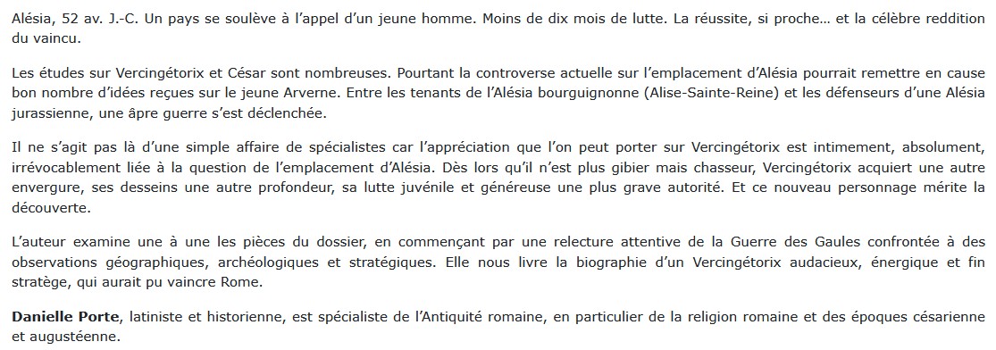 Vercingétorix Danielle Porte