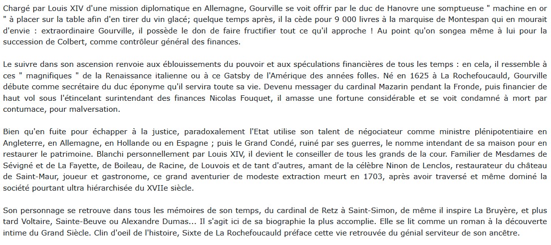 Gourville, Le Magnifique, Alain Mazère