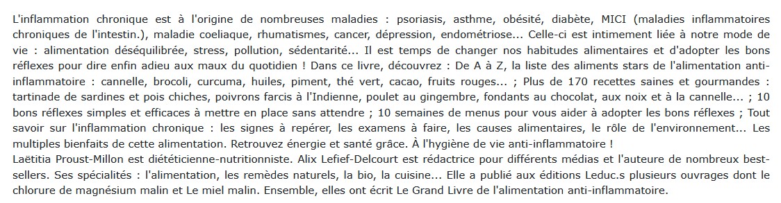 Les aliments stars de l'alimentation anti-inflammatoire