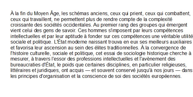 Les gens de savoir dans l'Europe de la fin du Moyen Age, Jacques Verger 