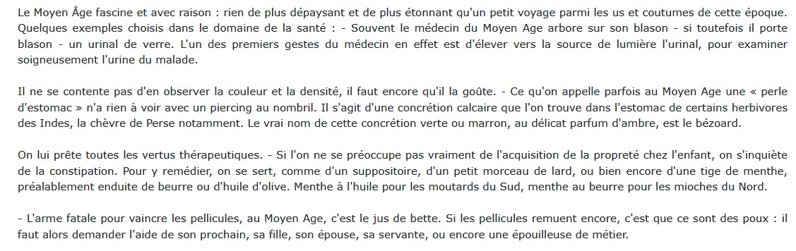 Moyen Age - 365 us et coutumes, Pierre Martin 