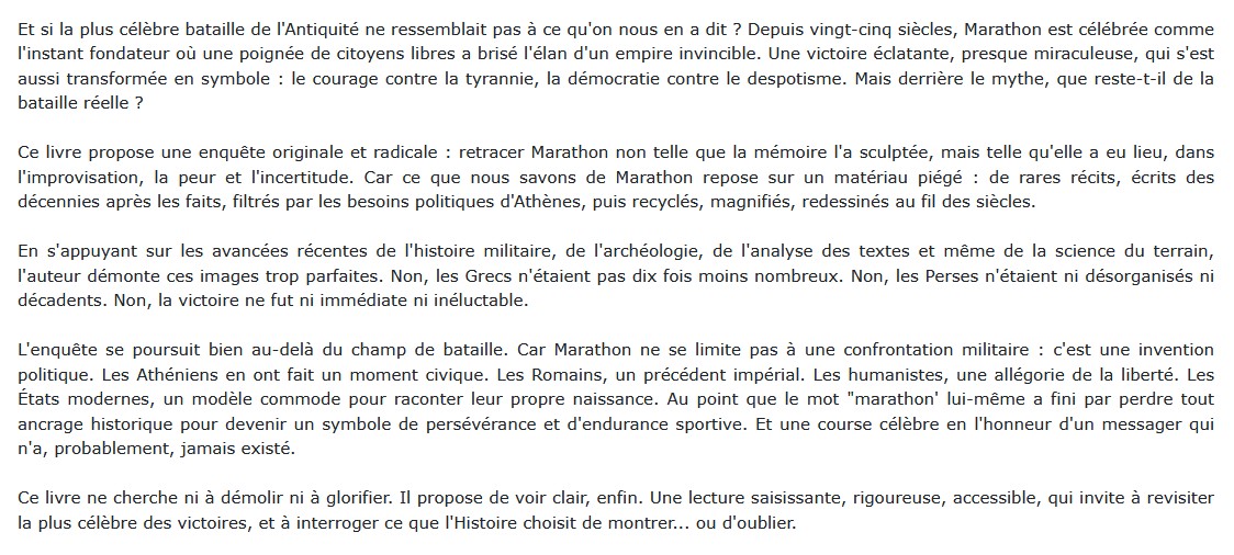 Marathon, Eric Tréguier 