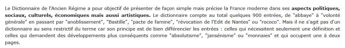 Dictionnaire de la France moderne, Anne Bonzon