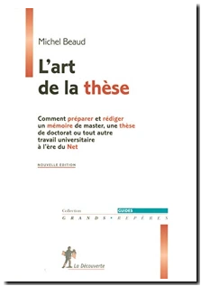L'art de la thèse