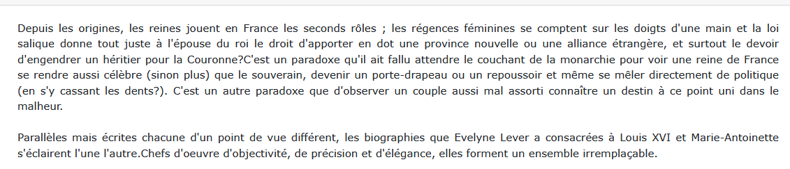 Les dernières noces de la Monarchie Evelyne Lever