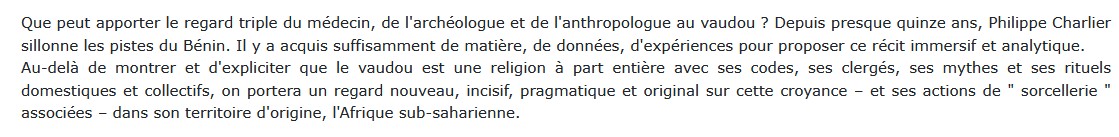 Vaudou - Bénin, Philippe Charlier