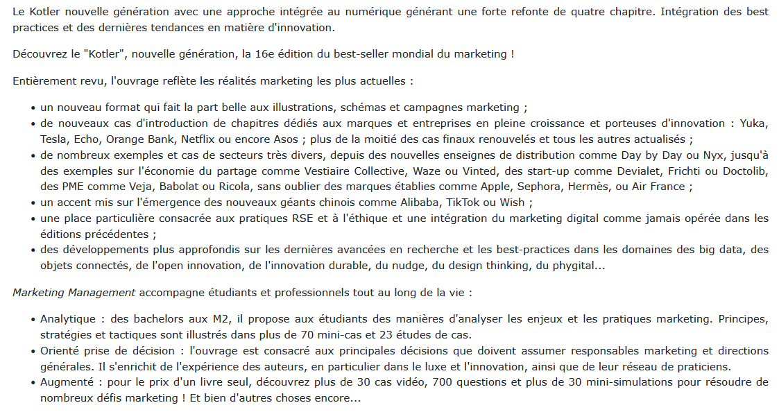 Marketing Management, Philip KOTLER 