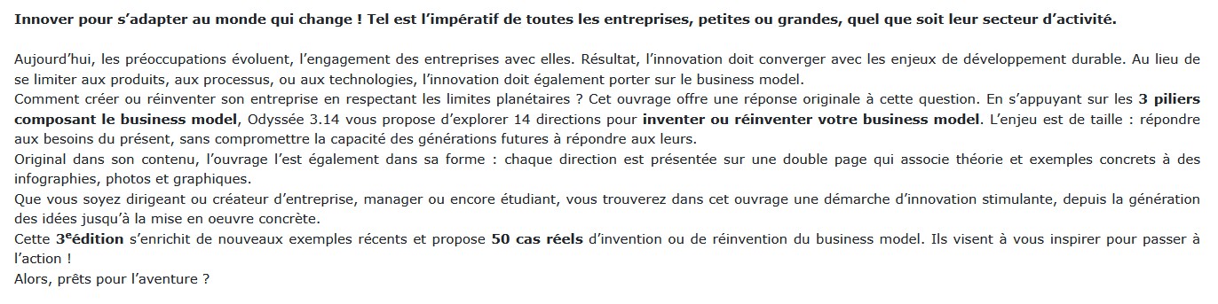 (Ré)inventez votre Business Model, Laurence Lehmann-Ortega, Hélène Musikas, Jean- Marc Schoettl 
